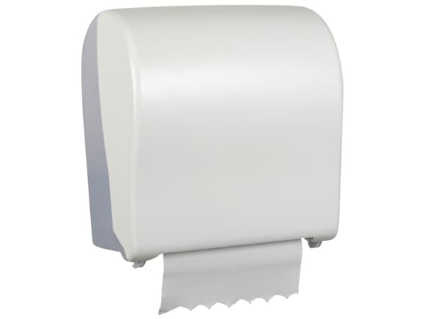 Dispenser Håndklæderulle Pristine Autocut Max Ø19.5cm B19.5-20.5cm Plast Hvid,stk