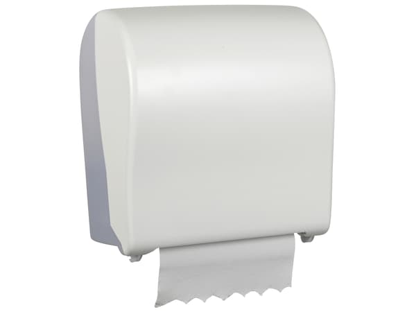 Dispenser Håndklæderulle Pristine Autocut Max Ø19.5cm B19.5-20.5cm Plast Hvid,stk
