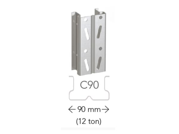 Stige Cpl. til kulekontroll 6500x1100mm