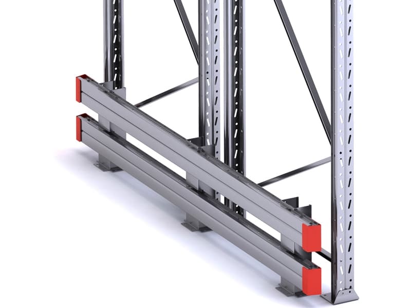 Lastbilsskydd med enkel hylla 1100 mm - Hög