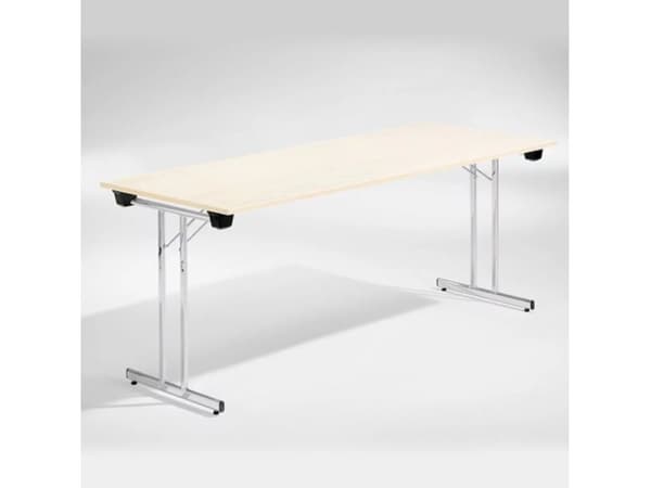 Bord Dinner, Birk 1800x800 mm, Krom understel