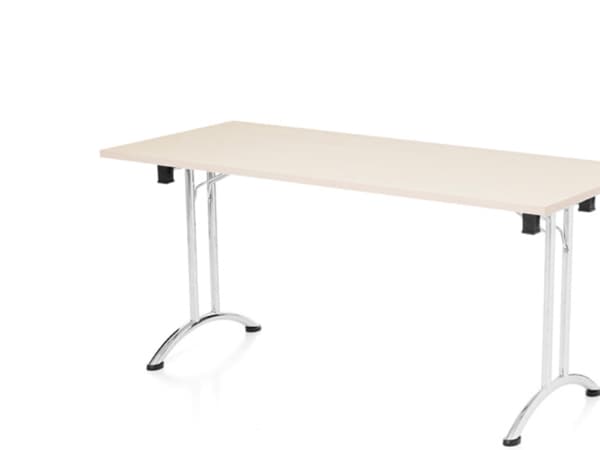 Pöytä Joanna, koivu 1400x800 mm, runko kromi