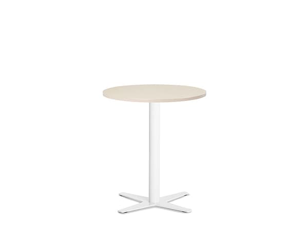 Pöytä Amy Ø650 mm K752 mm, Koivulaminaatti Alu harmaa pohja