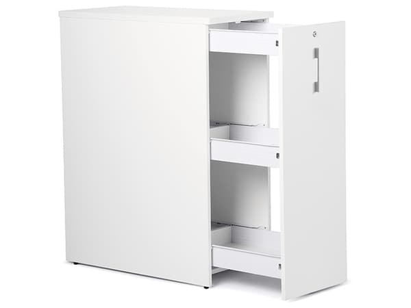 Tornikaappi DNA, 400x800x1050 mm Valkoinen, kaksipuolinen
