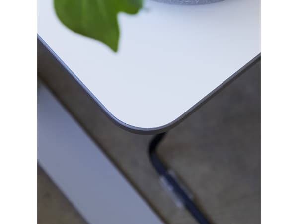 Skrivebord DNA, Lysgrå 1800x800 mm I-ben/Alugrå