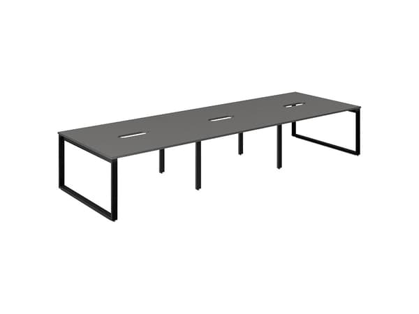 Työpöytä/ohjauspöytä DNWS S 2x1400x700mm Antrasiitti/RAL9005