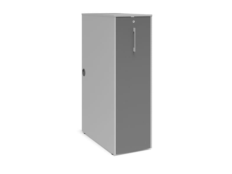 Towerskab DNA, 400x900x1275 mm Lys grå/Antracit, H/V