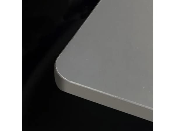 Hæve-sænkebord DNA, Antracit 2000x2000 mm Venstre 3-ben/Sort