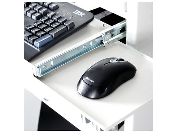Computerskab Ergo_IT Gråhvid