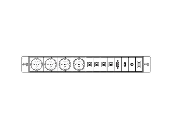 El-panel 5 for Bi-Box stor