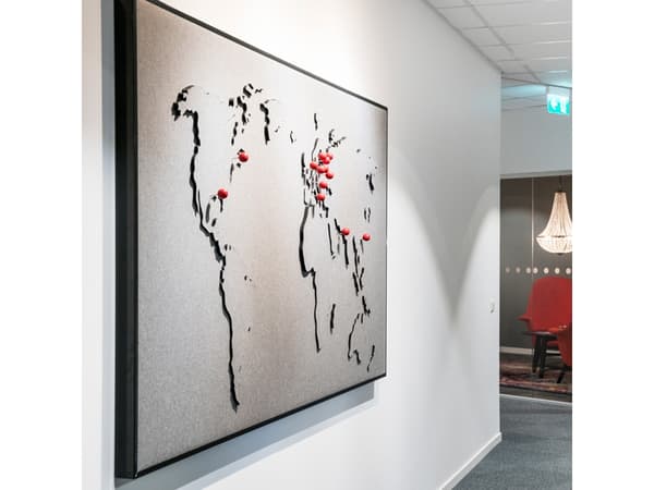 Lydabsortbent Tell_us EcoSUND sort med sort ramme