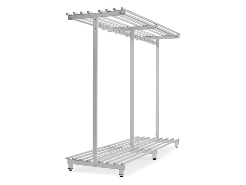 Garderobe 2-sidet 1770x2030x710mm