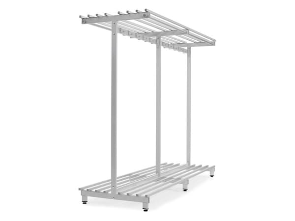Garderobe 2-sidet 1770x2030x710mm