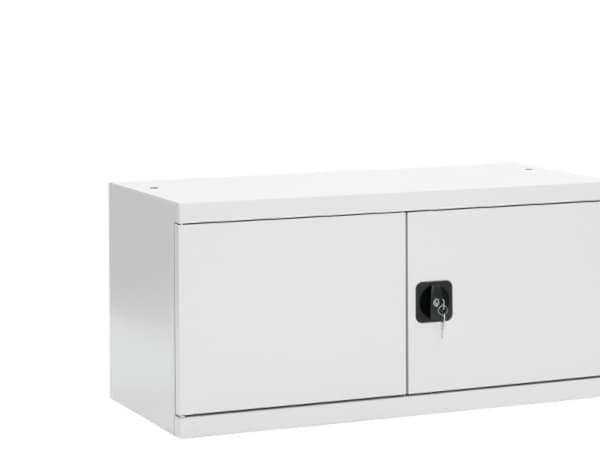 Kontorskab/Opbevaringskab i stål - SMK 1040x1000x435 mm