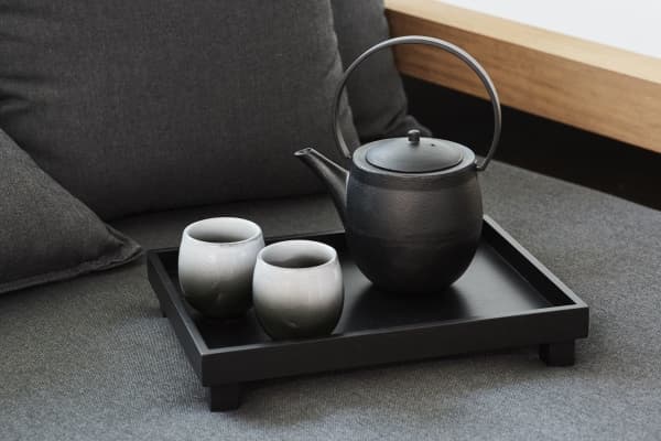 Bredemeijer Sendai, Tekannasats, 1200 ml, Svart, Gjutjärn, 6 koppar, Infuser-filter