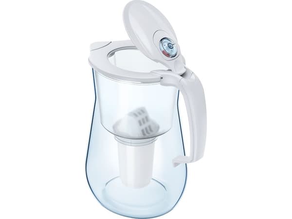 AQUAPHOR Provence 4.2 l BIALY, Kanna, 4,2 l, Transparent, Vit, Plast, Åttkantig, Provence