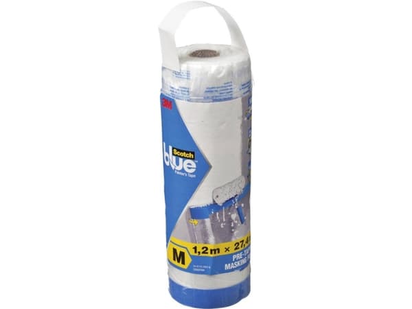 Scotch PT2093EL-48, Blå, Transparent, Plast, Glas, Metall, 27,4 m, 1219,2 mm