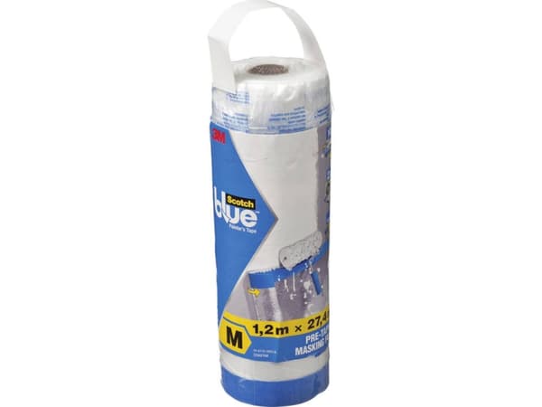 Scotch PT2093EL-48, Blå, Transparent, Plast, Glas, Metall, 27,4 m, 1219,2 mm