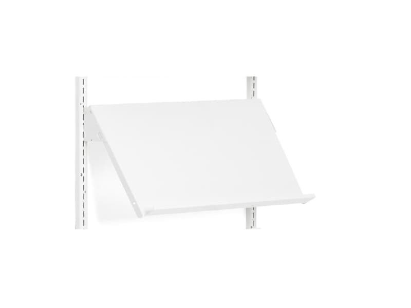 Konsol lutande 30° till höger Alu grå