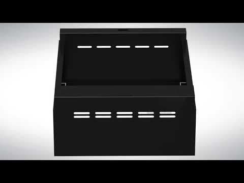 Sokkel B900xD550xH150 sort