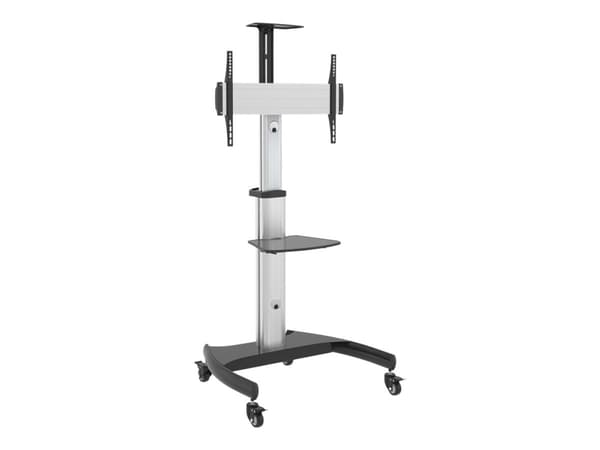 Maclean MC-801 - Vagn - för platt panel/AV-utrustning - plast, aluminium, stål - skärmstorlek: 32"-70"