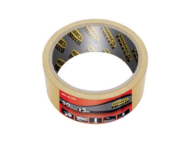 Modeco Dobbeltsidig teppetape 50mm x 25m MN-05-230