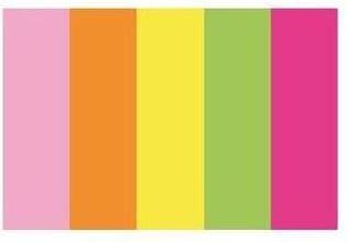 D.Rect Index tabs 15x50mm papir neon