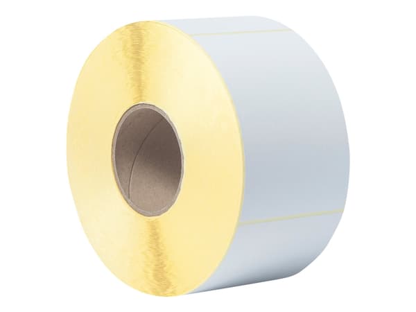 Brother - Ubelagt - hvit - 102 x 150 mm 1500 etikett(er) (1 rull(er) x 1500) stanseskårne etiketter (en pakke 4) - for Brother TJ-4020, 4120, 4520, 4