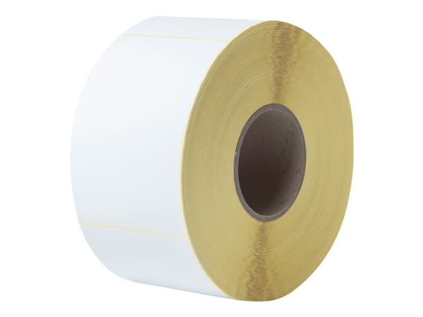 Brother - Ubelagt - hvit - 102 x 150 mm 1500 etikett(er) (1 rull(er) x 1500) stanseskårne etiketter (en pakke 4) - for Brother TJ-4020, 4120, 4520, 4
