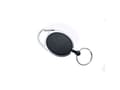 Miniatyrbilde 5 av 5: Yo-Yo nøglesnor NN sort m/krog og wire 10stk/pak