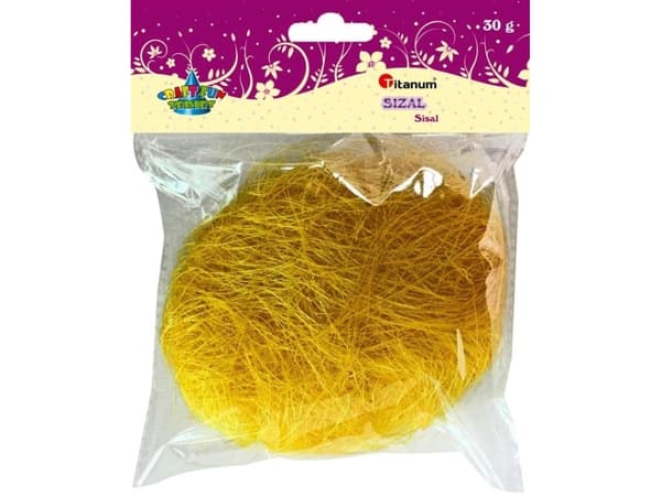 Titanum Sisal Gräs 30g gul