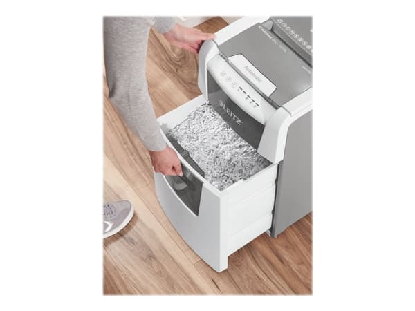 Leitz IQ AutoFeed Small Office 100 P4 - Makulator - tverrkutt - 4 x 30 mm - P-4