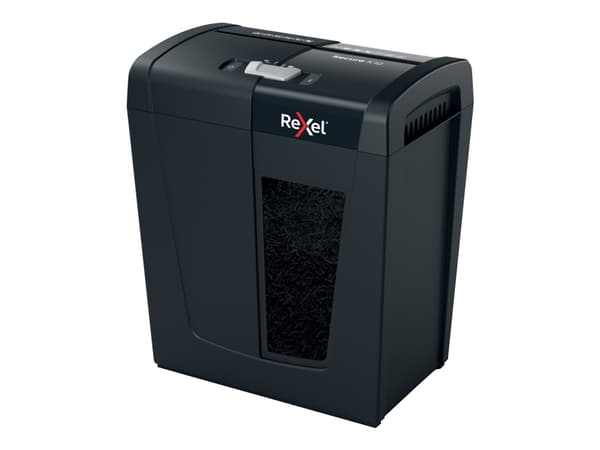 Rexel Secure X10 - Makulator - tverrkutt - 4 x 40 mm - P-4