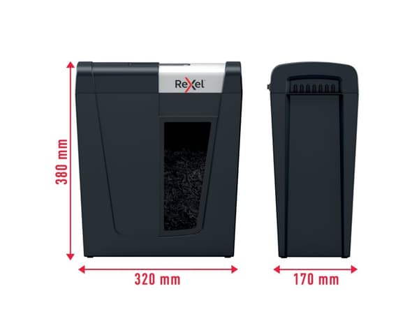 Makulator Rexel Secure MC4 mikromakulering 2x15 mm (P-5)