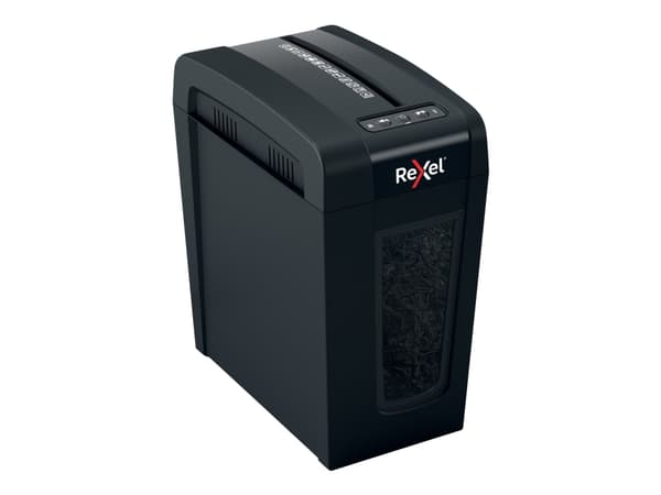Rexel Secure X8-SL, Ristiinleikkaava, 4x40 mm, 14 L, 125 arkkia, 60 dB, Painikkeet