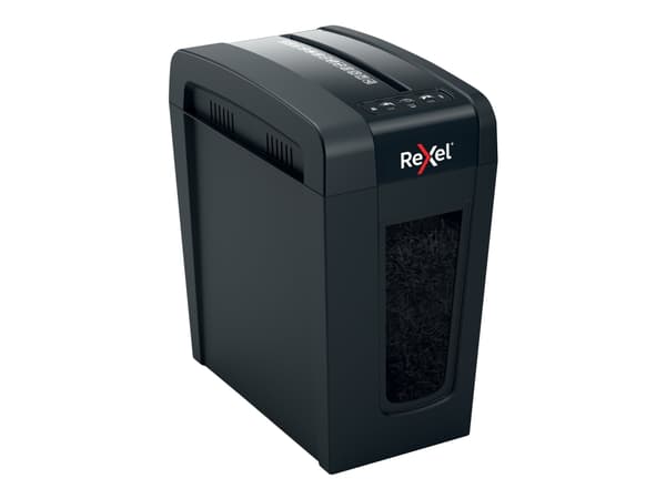 Rexel Secure X8-SL, Ristiinleikkaava, 4x40 mm, 14 L, 125 arkkia, 60 dB, Painikkeet
