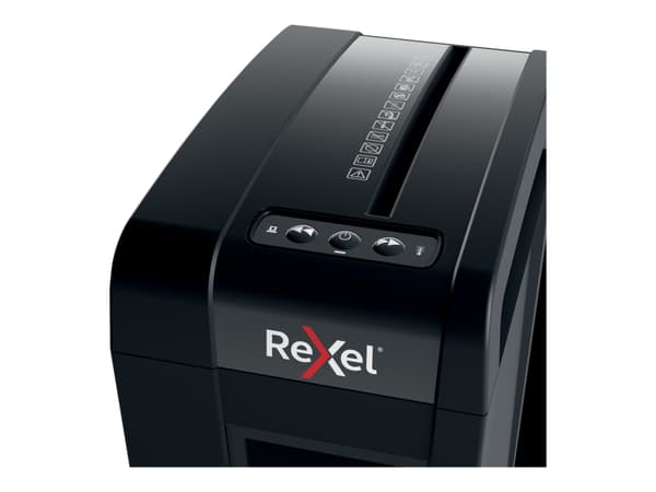 Rexel Secure X8-SL, Ristiinleikkaava, 4x40 mm, 14 L, 125 arkkia, 60 dB, Painikkeet