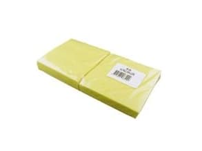 Universalduk 38x38 cm 110 gr Gul,27 ps x 20 st/pack