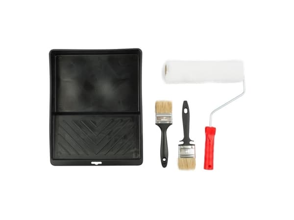 Set Tray, 2Brushes And Roller 23Cm Okko