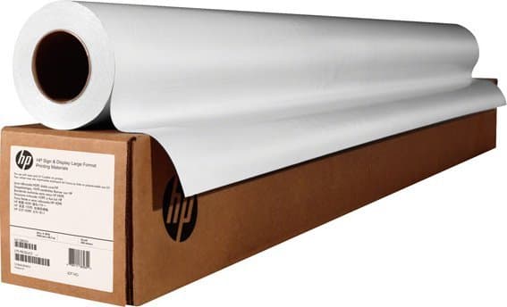 HP - Polyesteri - matto - aftageligt klæbemiddel - 12 mil - Rulle (106,7 cm x 30,5 m) - 289 g/m² - 1 rulle(r) tekstilankku - DesignJet T1700, Z6610,