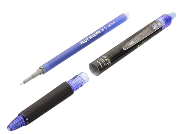 Pilot FriXion Point Clicker 0,5 mm sort - (12 stk.)