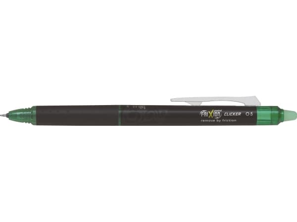 Pilot FriXion Point Clicker 0,5 mm grön - (12 st)