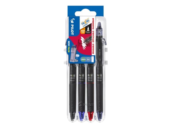 Pilot FriXion Point Clicker 0,5 mm med 4 olika färger