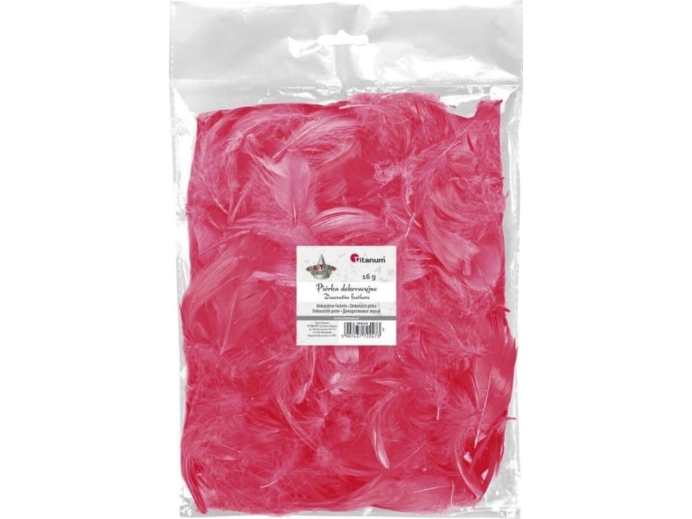 Titanum Feathers down 16g red