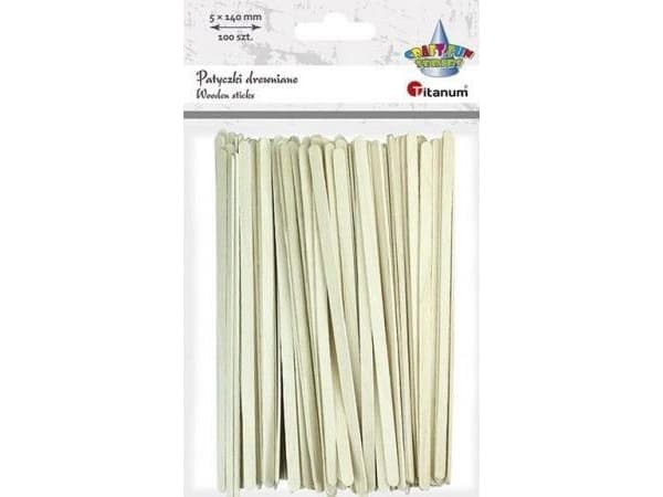 Titanum Puiset suorat tikut 5x140mm 100kpl