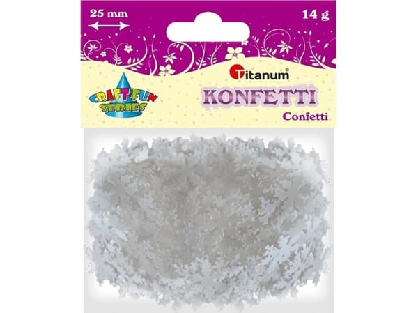 Titanum Confetti lumihiutaleet 14g