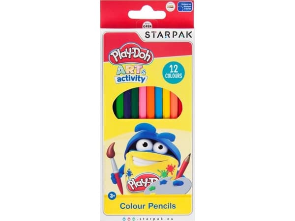 Starpak AND PENCILS OLO 12KOL/180 STK PLAY-DOH PUD 12/144