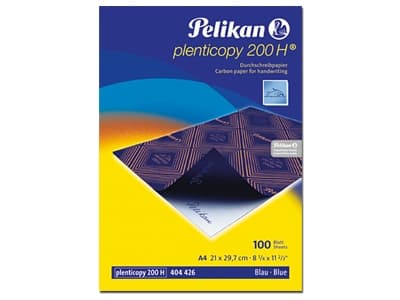 Karbonpapir A4 Pelikan Plenticopy 200 H - til håndskrift 200H (10 ark)