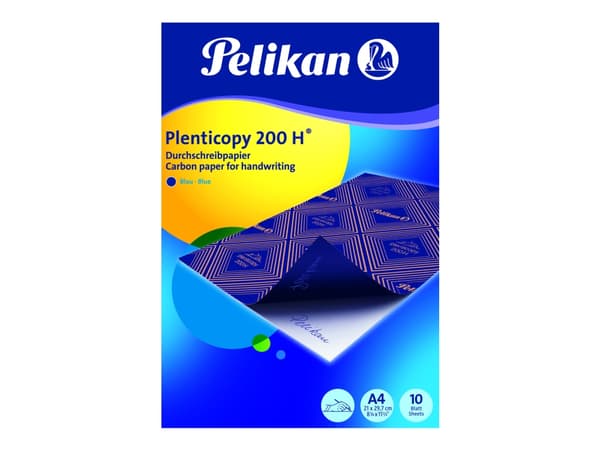 Karbonpapir A4 Pelikan Plenticopy 200 H - til håndskrift 200H (10 ark)