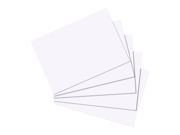 Herlitz 10621308, Vit, 100 styck